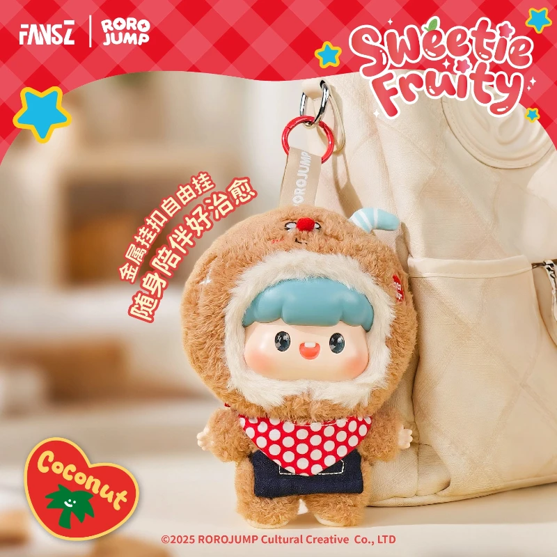 

Genuine Fansz Roro Jump Sweetheart Fruit Treasure Series Blind Box Toys Kawaii Doll Pendant Decoration Birthday Gift Mystery Box