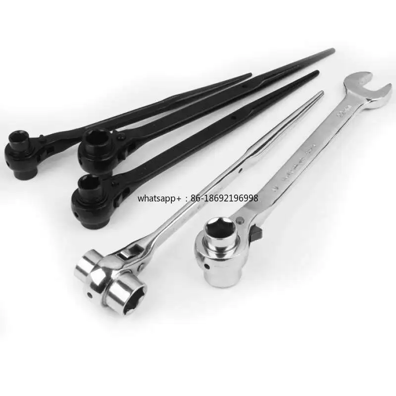 Plum Blossom Sharp Tail Two-way Ratchet Quick Wrench Multi-function Scaffolding Sub Plum Blossom Sleeve Tool
