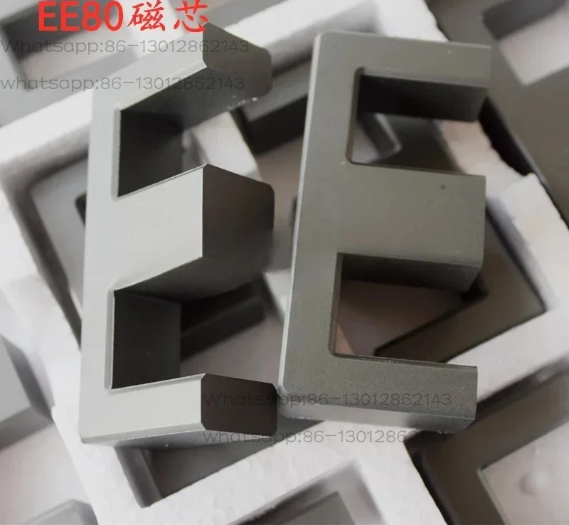 EE80 magnetic  supporting PC40 ferrite Transformer dual core skeleton