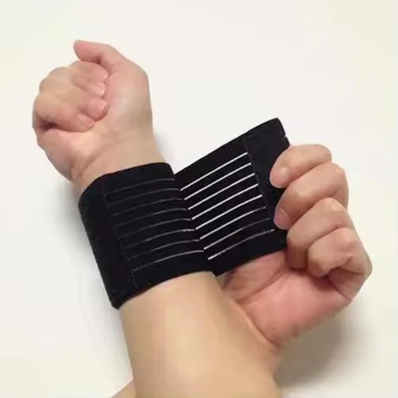 Bandagem elástica ajustável mão esporte pulseira ginásio suporte cinta de pulso envoltório túnel do carpo esportes fitness braçadeiras cinta elástica