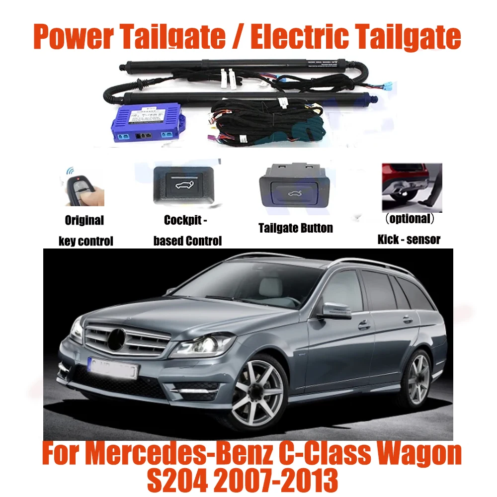 

For Mercedes-Benz C-Class Wagon S204 2007-2013 Car Automatic Lifting kit Opening Trunk Intelligent Electric Lift Tailgate
