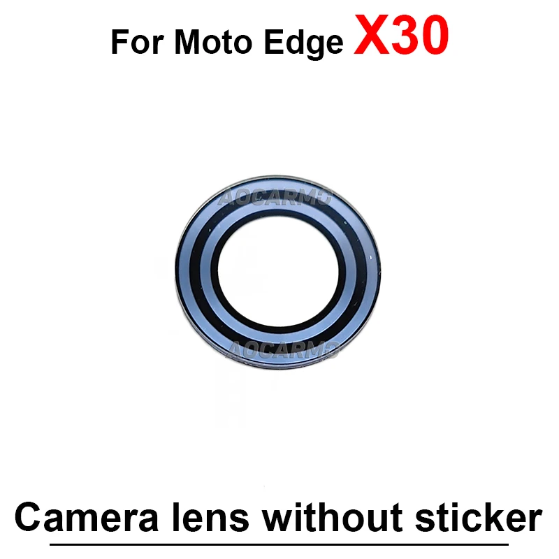 For Motorola Moto Edge X30 Back Rear Camera Big And Small Lens Replacement Part