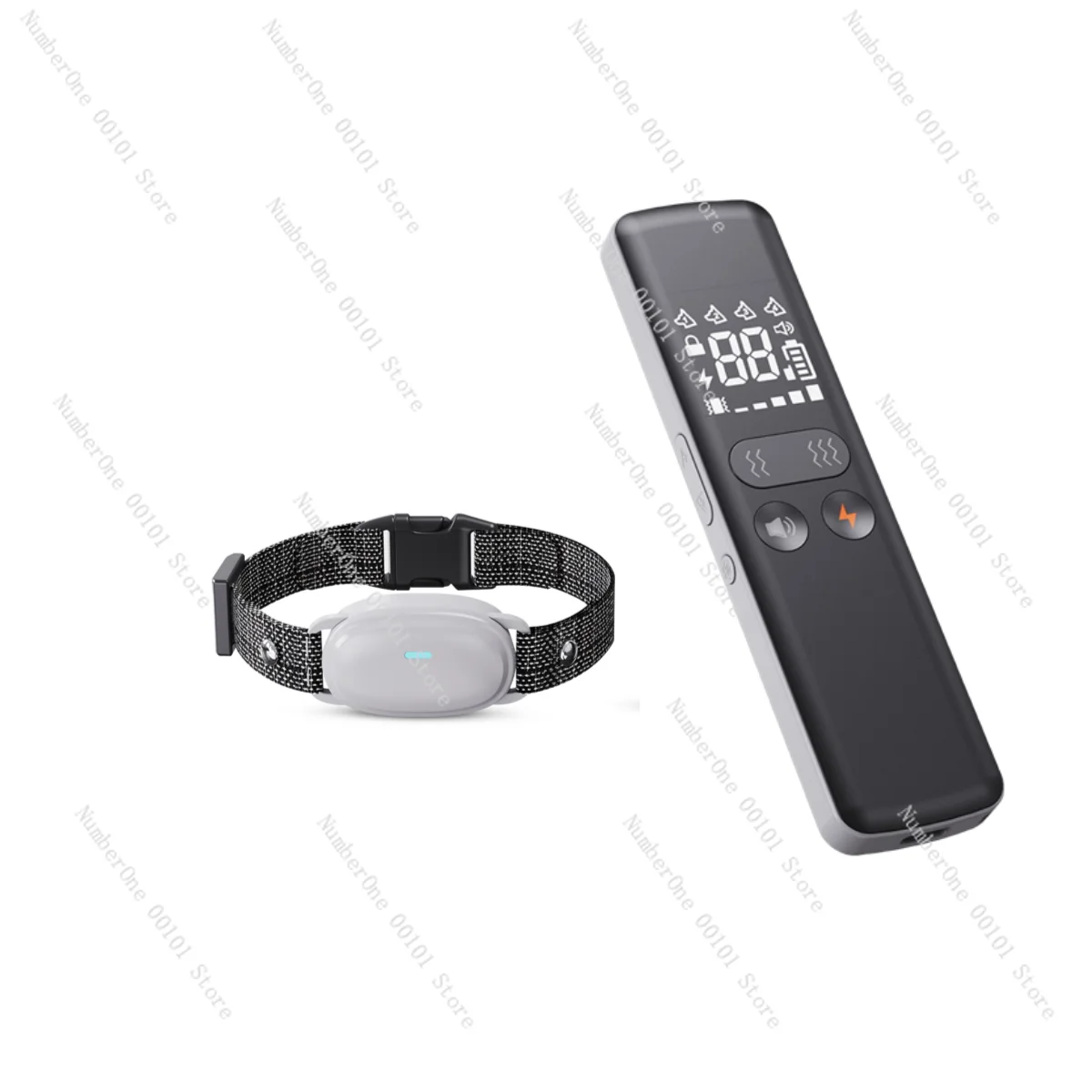 

Anti bark shock waterproof electric anti bark dog training collar with control remote pet training & behavior products e collar