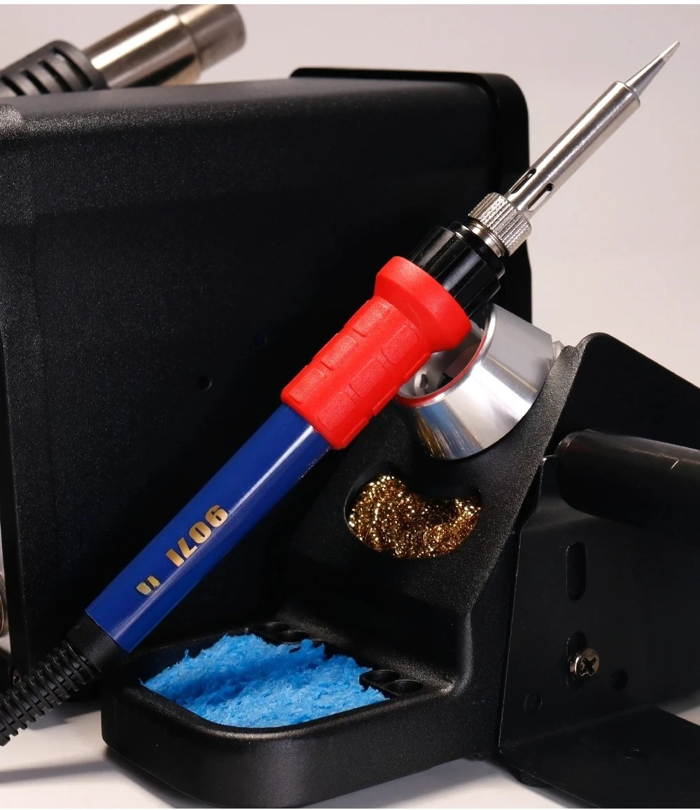 YIHUA 995D+ BGA Rework Station With Pluggable Hot Air Gun Soldering Iron For Phone Repair SMD Welding
