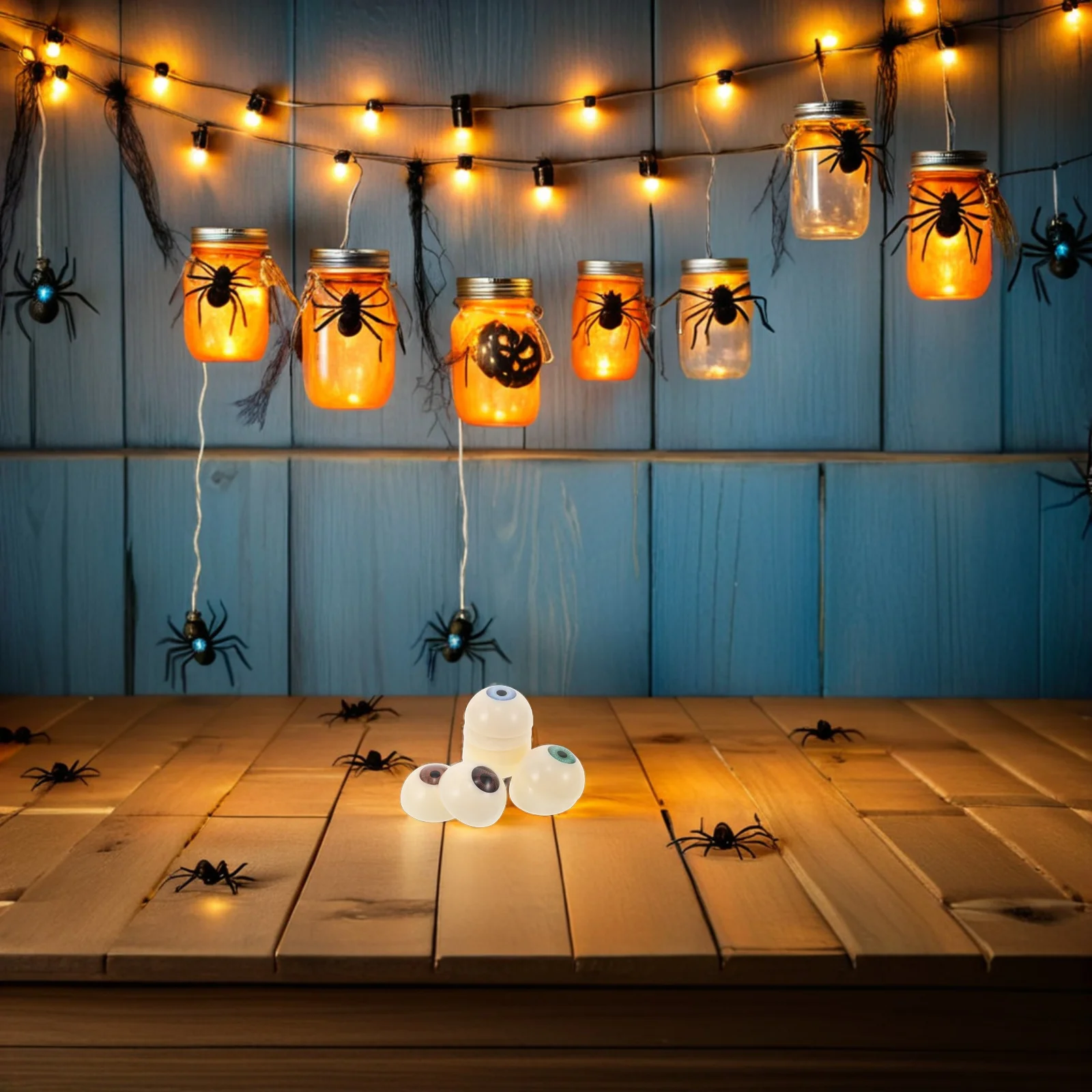 

8 Pcs Halloween Decoration Eyeballs Animal Craft Projects Acrylic Fake Eyes Crafts