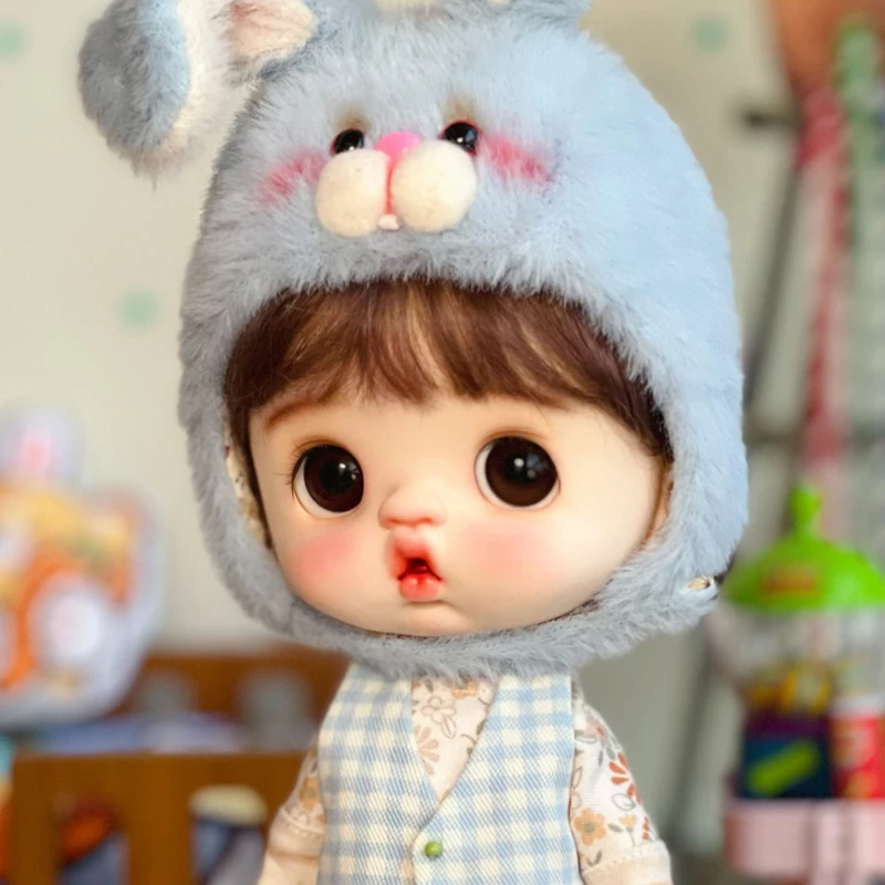 2023 New authentic bjd Baby 1/6 female bb big head Huff small Buco matrix sd joint resin handmade makeup free shipping