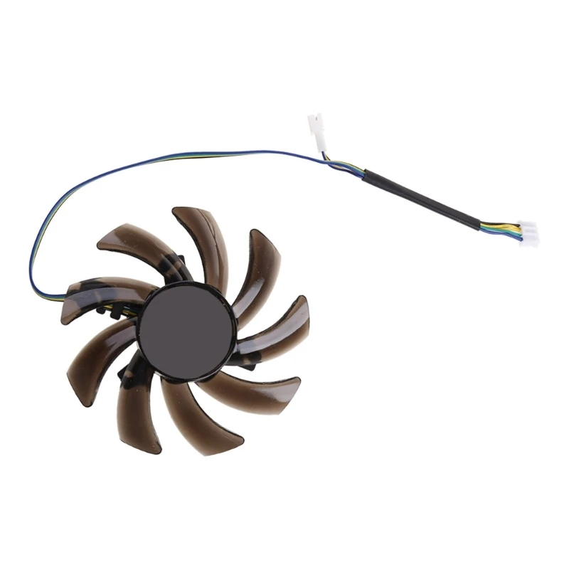 2 قطعة 85 مللي متر بطاقة الرسومات التبريد VGA مروحة 4Pin 12 فولت 0.35A GPU برودة مروحة ل Maxsun