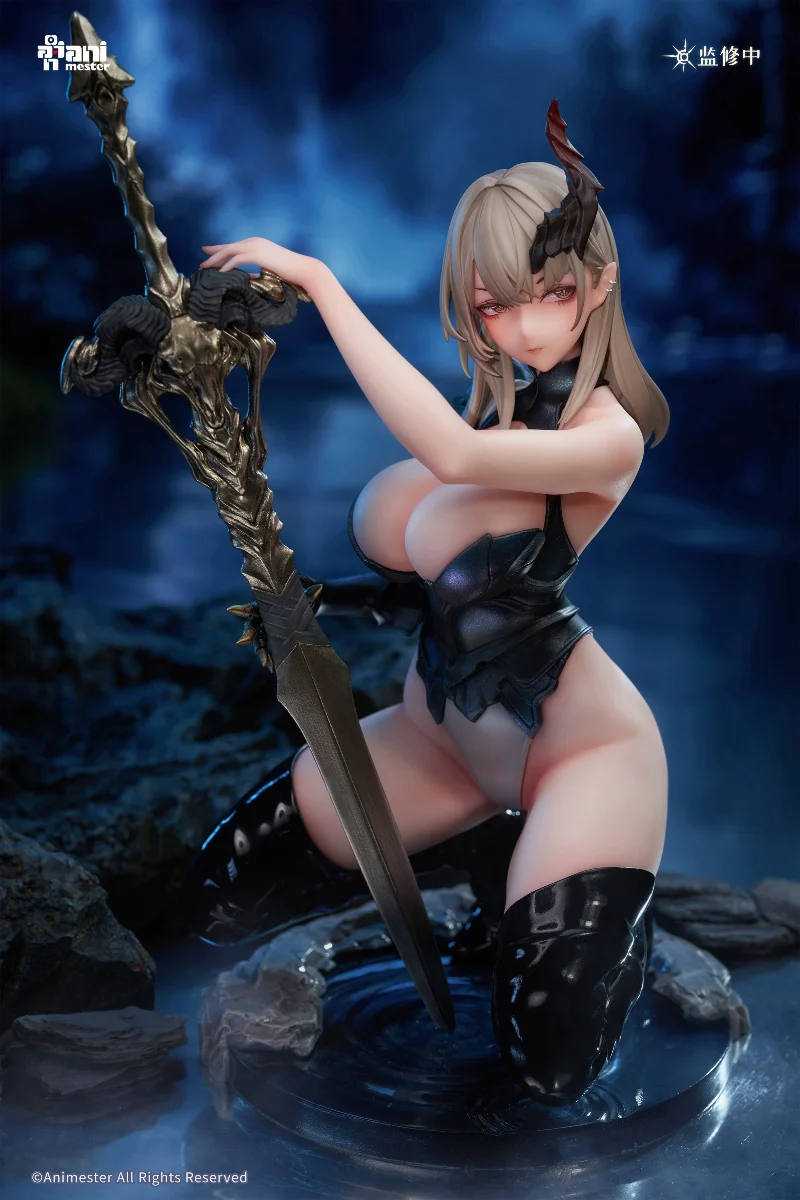 

Spot Demon Hunter - Serena, Magnetic Light Effect Golden Eye, Soft Glue Chassis Collection Gift Ornament