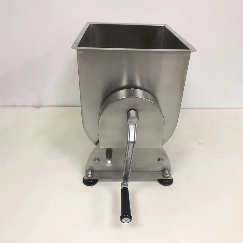 

Stainless steel, manual, mixer, small, commercial, meat filling machine 20L