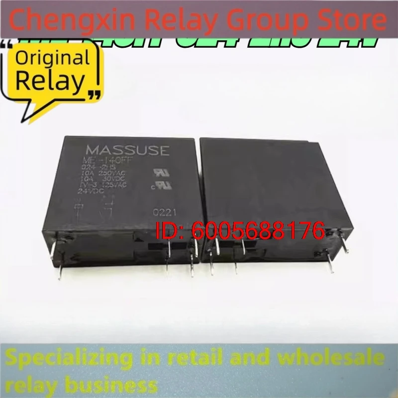 New 10pcs/lot ME-140FF 024-2HS 24V 6pins 10A HF140FF