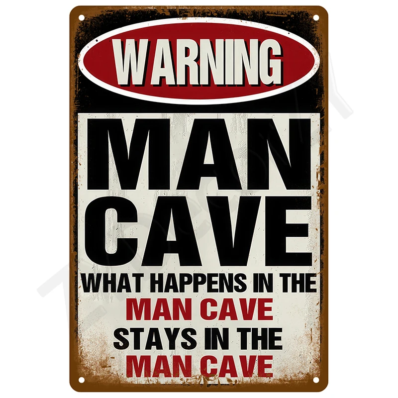 Vintage Metal Signs Plates Tin Sign Posters Man Cave Bar Retro Wall Art Mural Outdoor House Bathroom Home Room Decorations Decor image 14