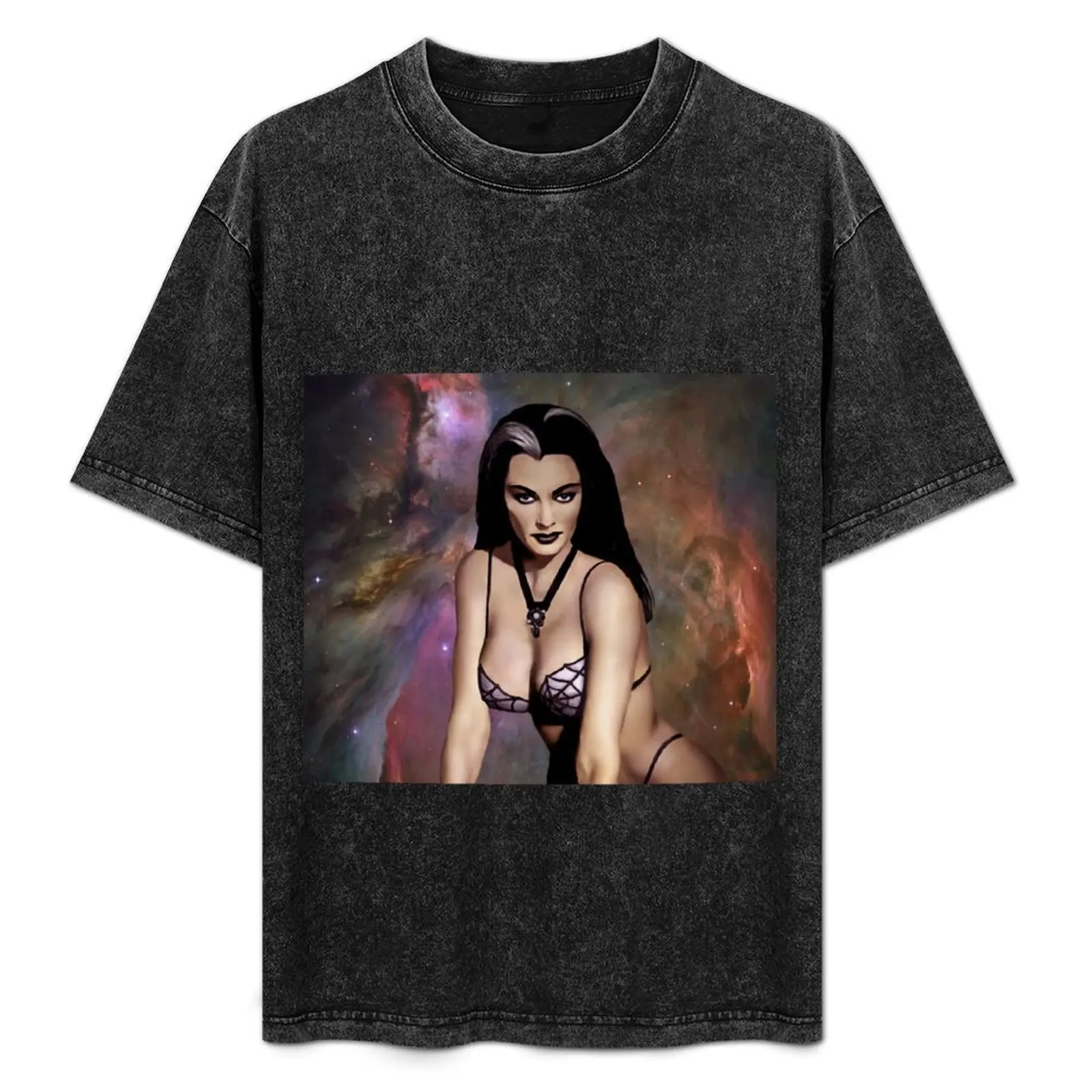 

Yvonne De Carlo as Lily Munster T-Shirt t shirts for man cotton t shirt custom print T-Shirt