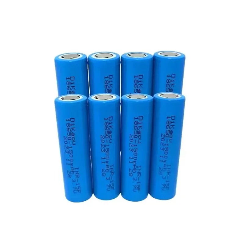 1-30pcs 18650 3.7V 1500mAh High Capacity Rechargeable Lithium-ion Batter for Flashlight Headlight Walkie Talkie Electronic Toys