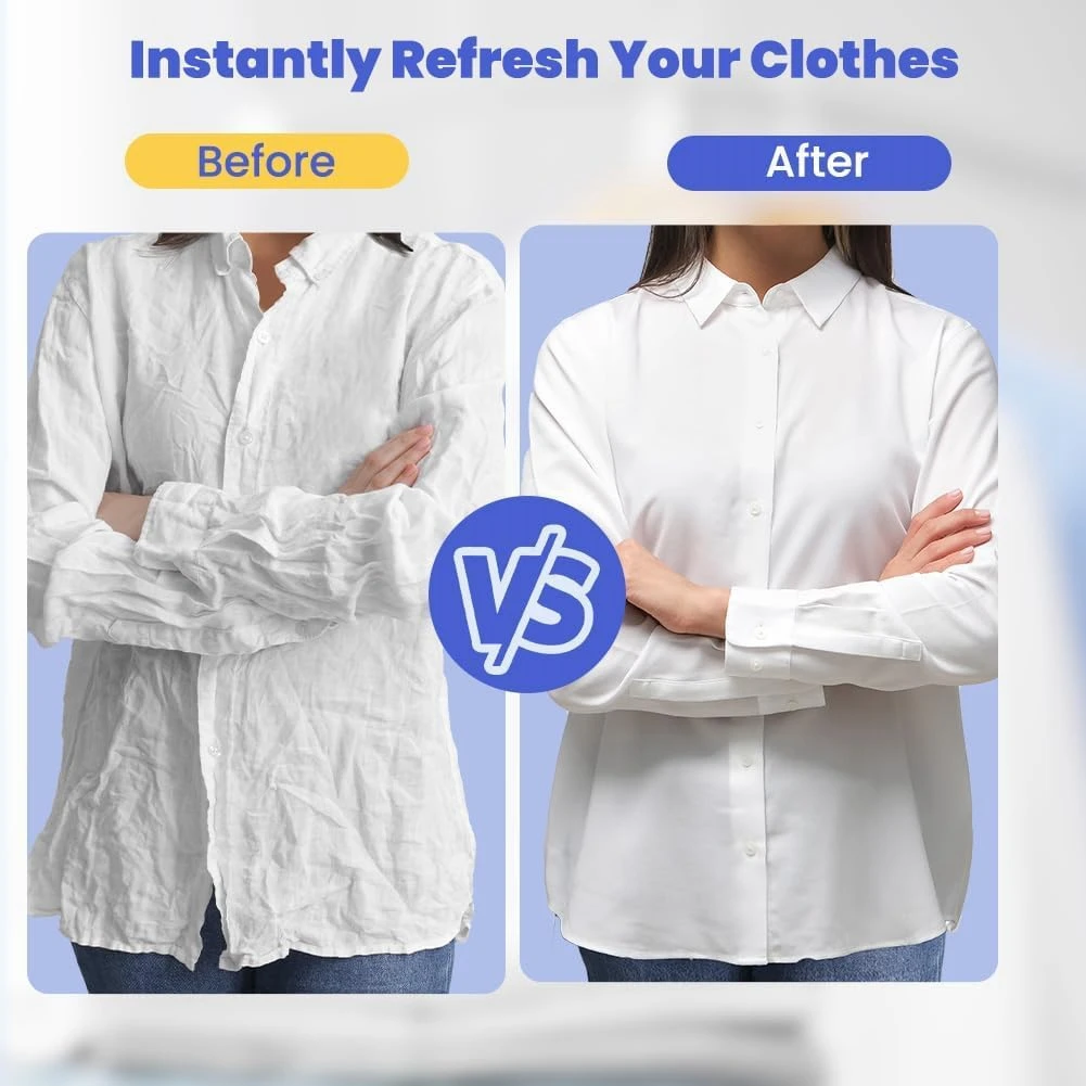 A88X مكواة بخار للملابس مع خزانات مياه، مكواة بخار للملابس المحمولة، قابس الاتحاد الأوروبي