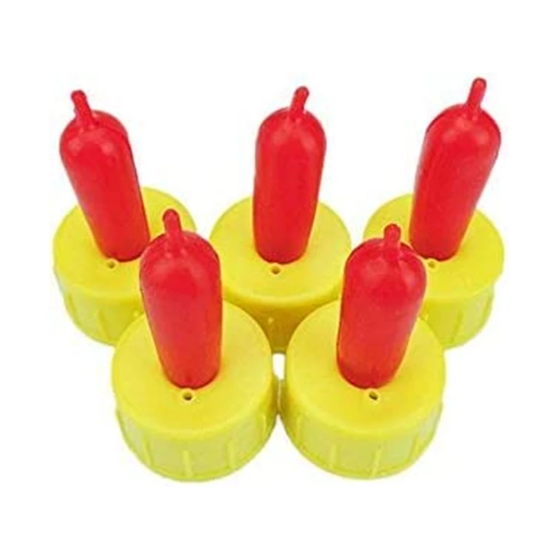 

60Pcs Sheep Goat Lamb Milk Drink Nipples Soft Rubber Pacifier For Small Animal Feed Orphaned Lamb Pup-T02C