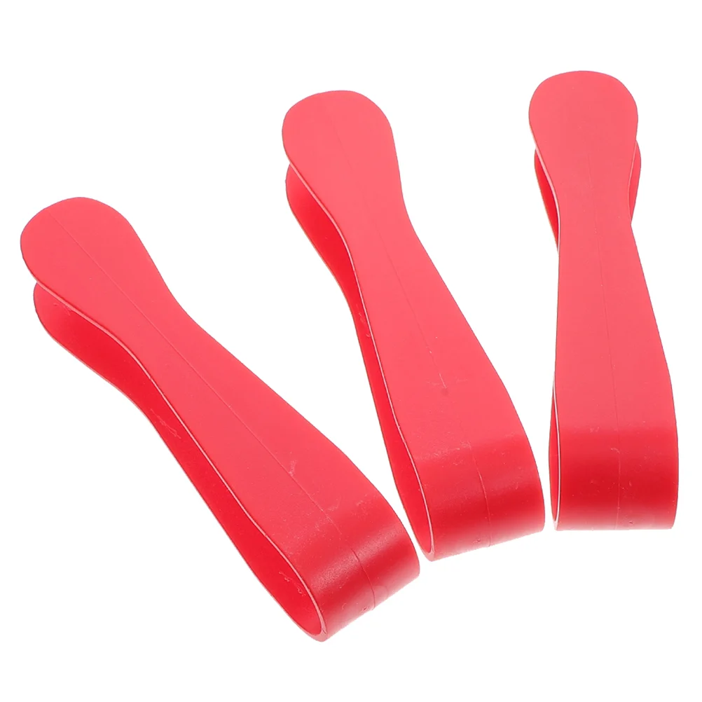 3 pezzi simulato clip per barbecue design realistico bambini sicuri giochi di imitazione giocattoli BBQ perline da forno pinze mini artiglio pinzette artigianali