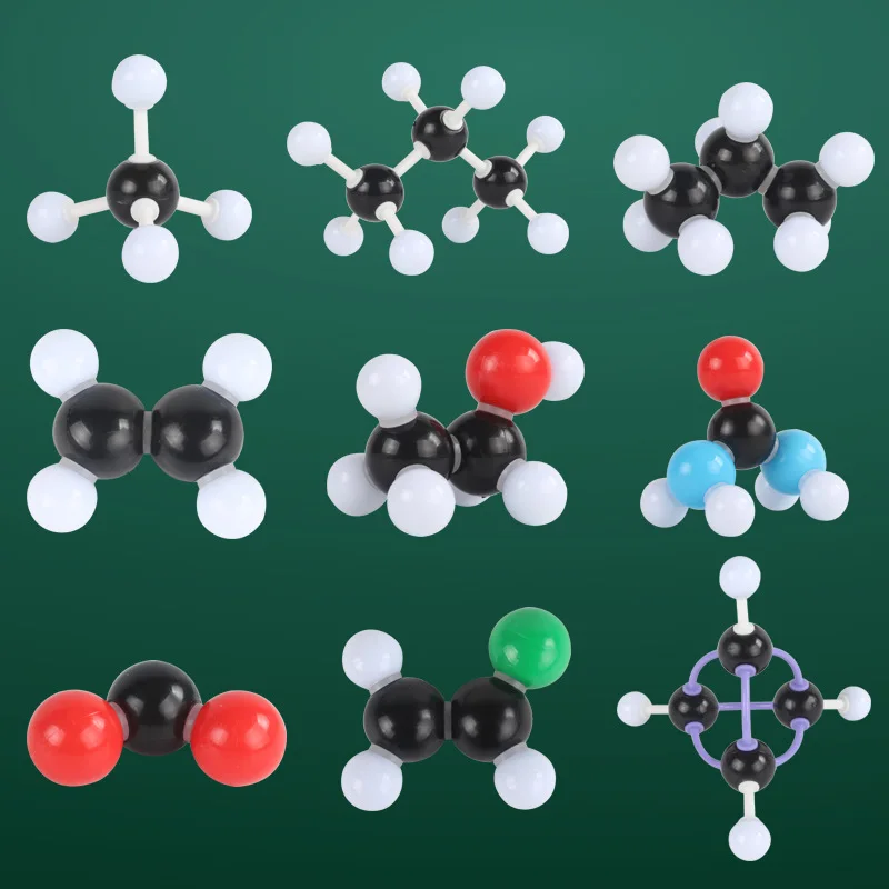 267pcs Atom Structure Set Chemical Molecular Model Kit Organic Inorganic Chemistry Molecules Science Teaching Experiment Aids