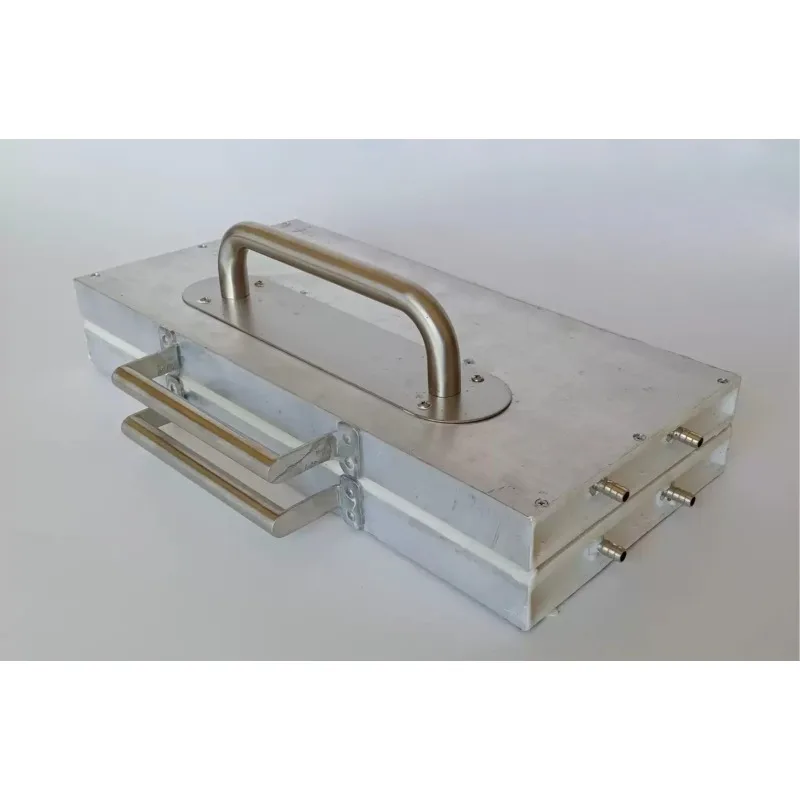 Hand Press Nest Base Machine Water-Cooling Beeswax Mold Beeswax Foundation Machine   1pcs