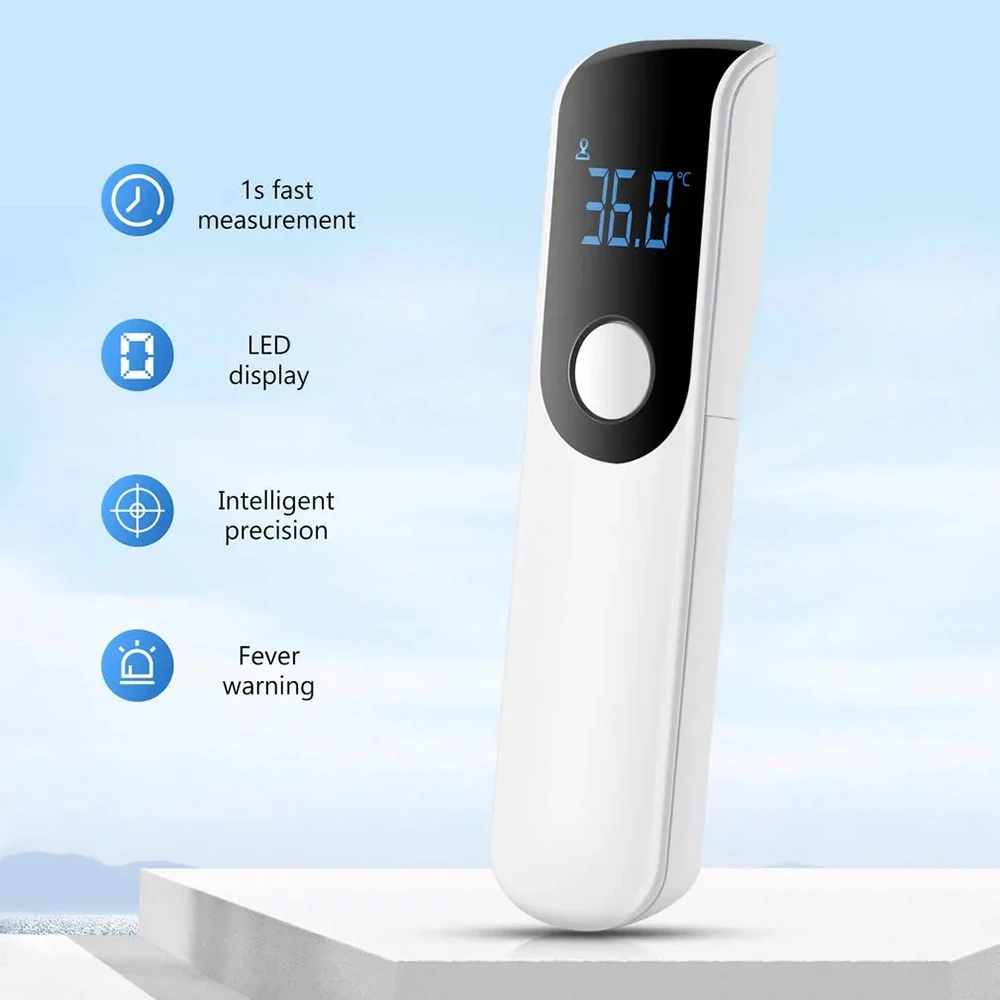 Medical IR Fever Thermometer Digital Ear Thermometer Child Adult Non-contact Body Temperature or Mini Oximeter Blood Oxygen Tool