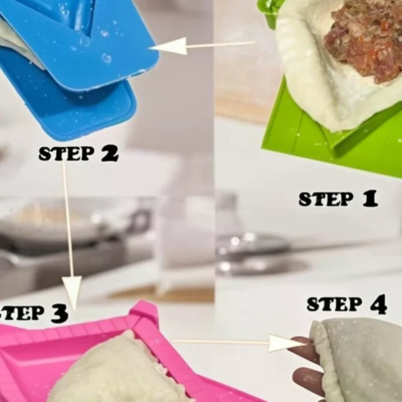 Dumpling Press Set - Teigtaschen- und Empanada-Former - Jannity Dreieckiger