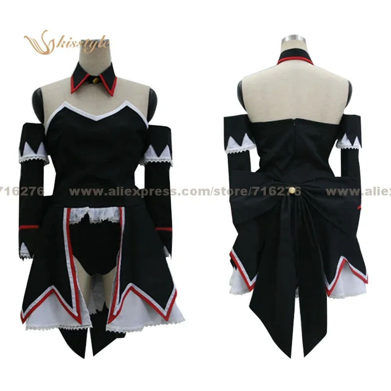 

Kisstyle Fashion Higurashi When They Cry/Higurashi no Naku Koro ni Hanyu Black Uniform COS Cosplay Costume,Customized Accepted