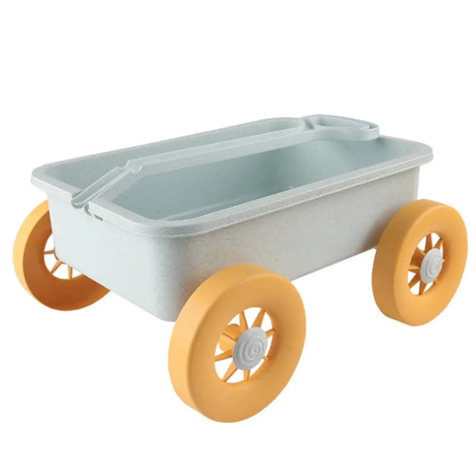 

8 Pieces Pretend Play Wagon Toy Beach Activities Beach Sand Toys Set Children Wagon Cart for Garden Beach Yard Outdoor Seaside