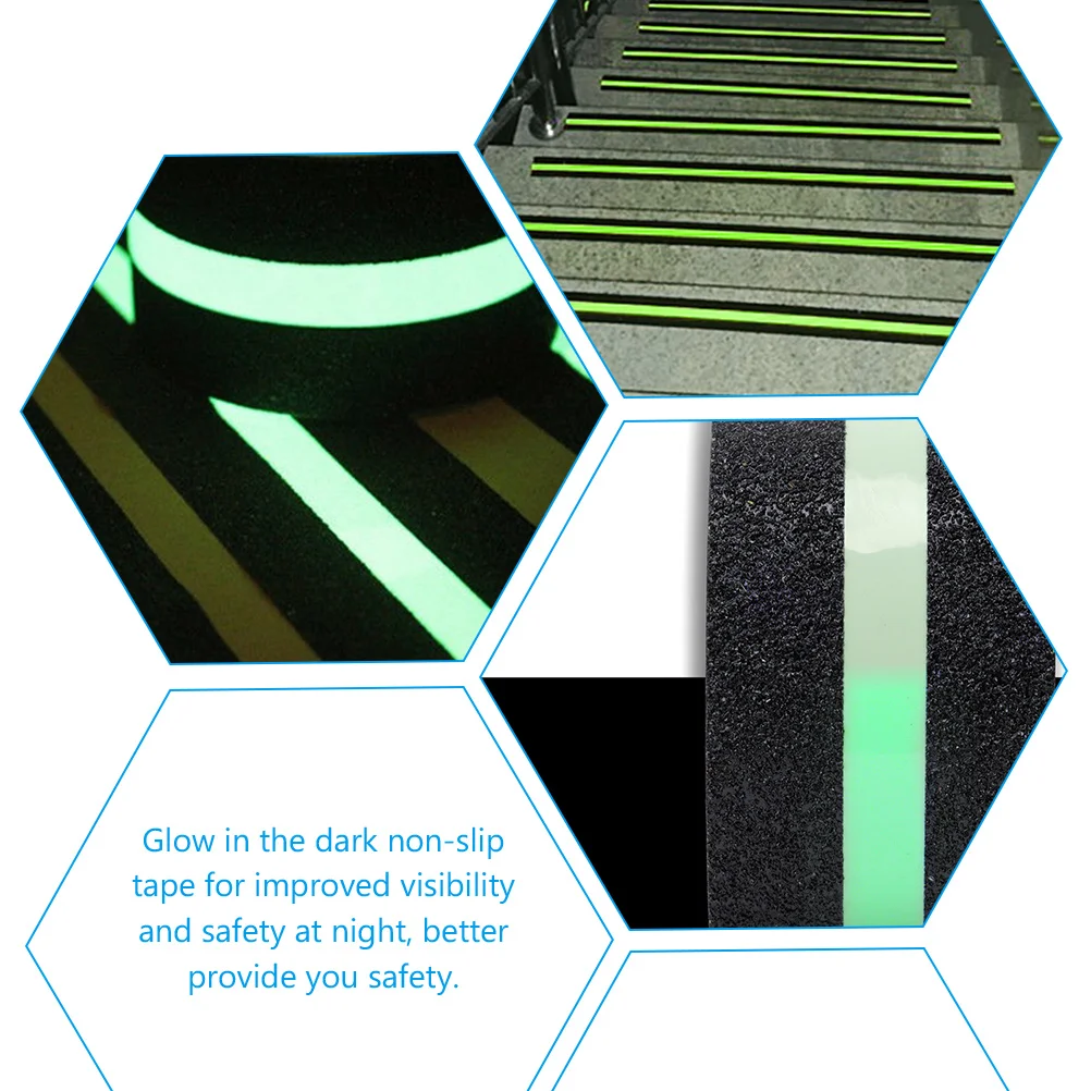 Anti-slip Warning Stickers Non-slip Safety Tape for Stairs Carpet Anti-skid Grip Rubber Bathing