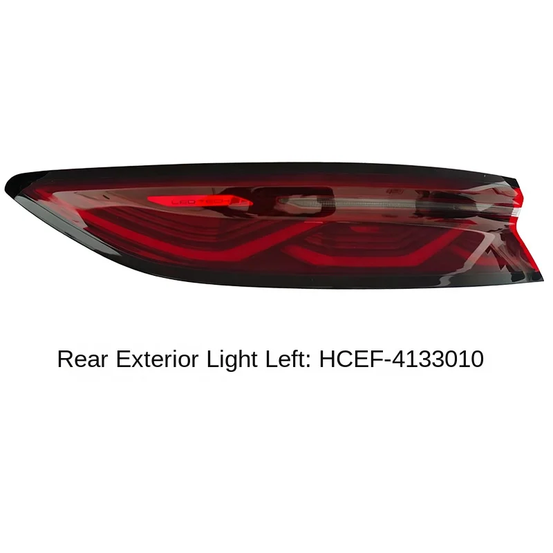 Auto Replacement Outer Tail Lamp Fit BYD Han 2023-2025 With OE Codes HCEF-4133010 HCEF-4133020, Plug And Play