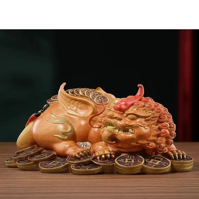 

Pixiu Lucky Ornament Entrance Decoration Office Living Room Opening Store New Home Gift