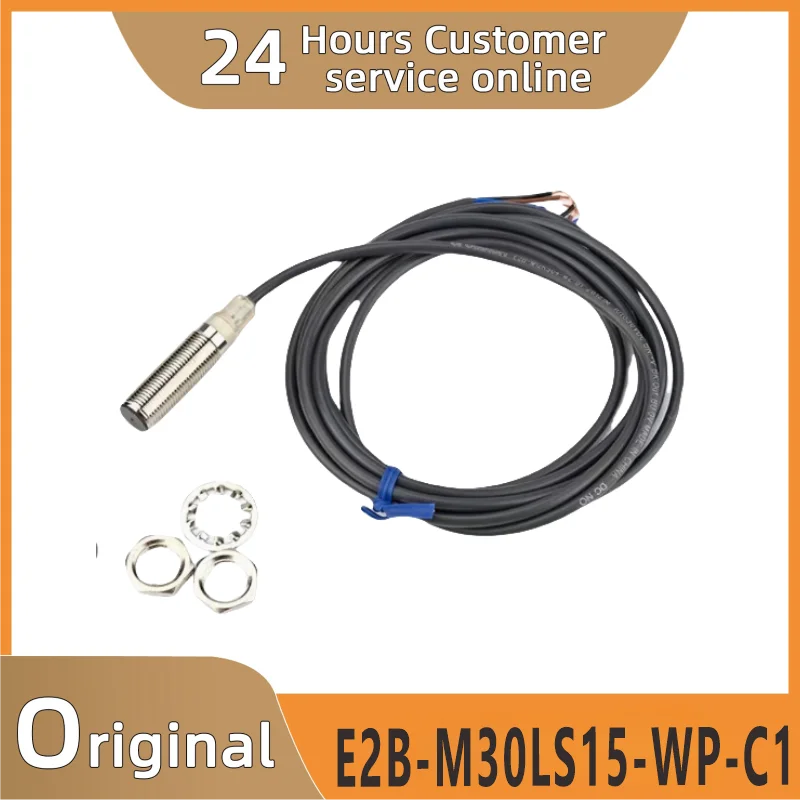 

3PCS E2B-M30LS15-WP-B1 E2B-M30LS15-WP-B2 E2B-M30LS15-WP-B3brand new original proximity switch sensor.