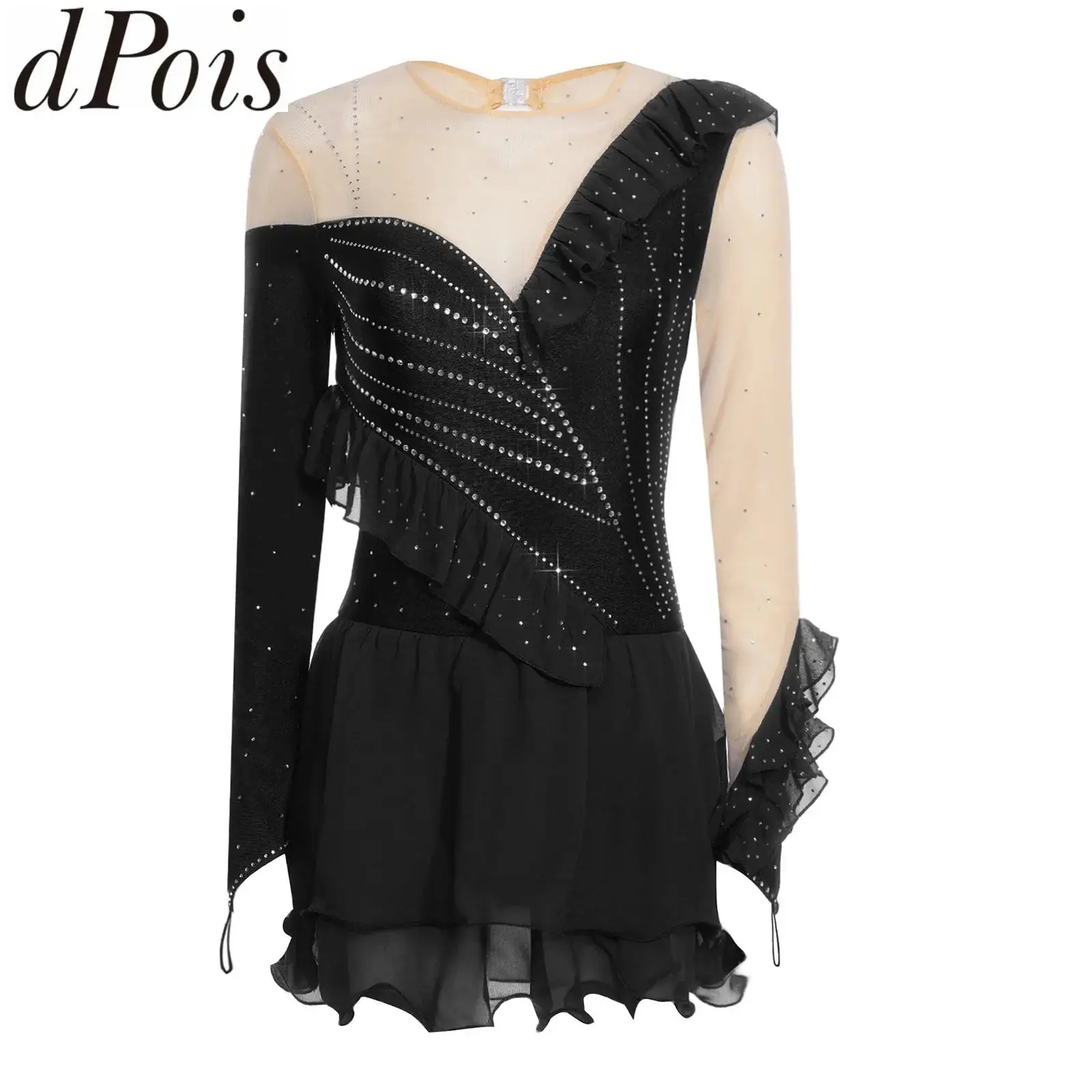 costume-de-performance-de-danse-lyrique-et-patinage-artistique-pour-femme-justaucorps-a-strass-avec-jupe-en-maille-a-volants-etages-robe-de-gymnastique