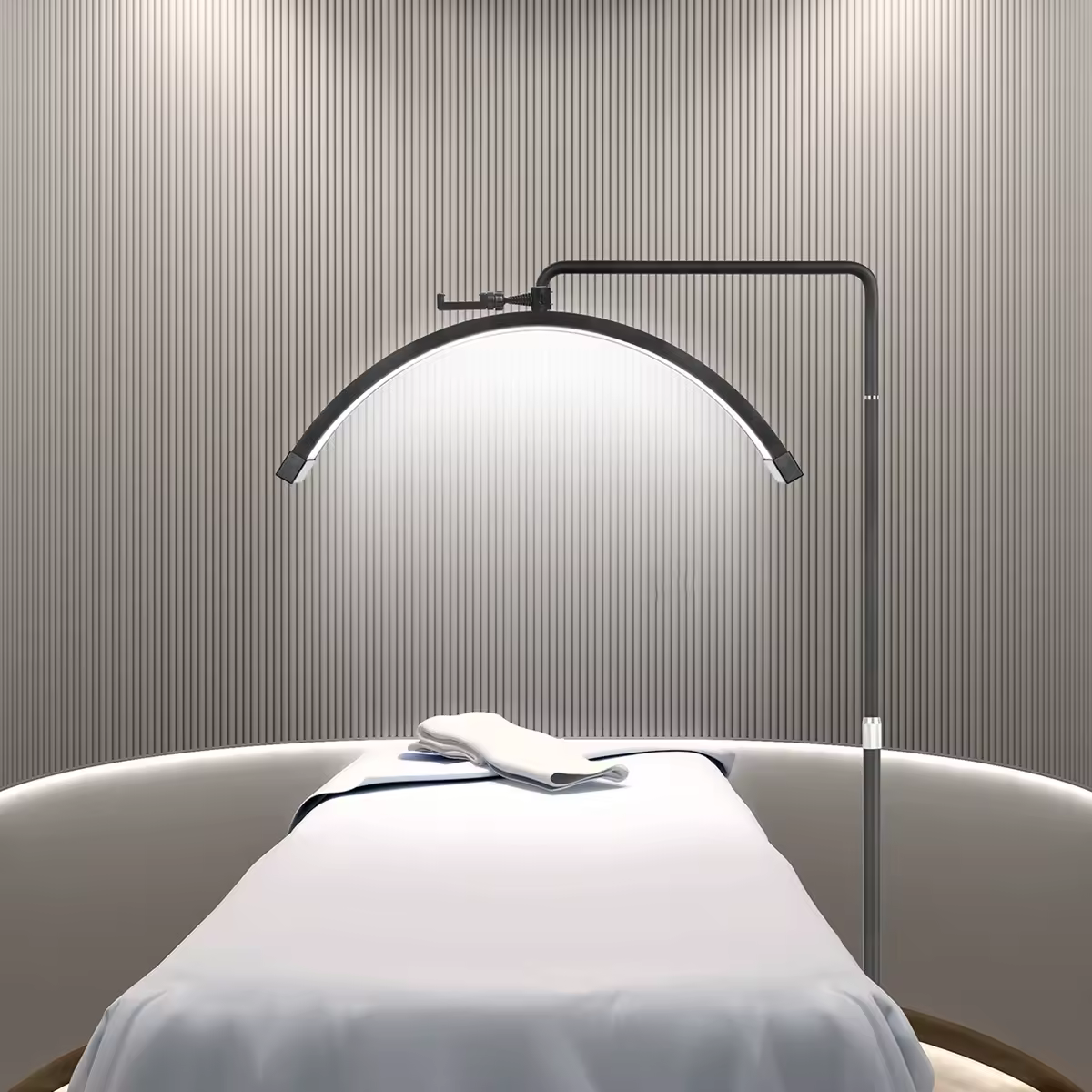 Fosoto Mode Arc Fotografie Lampe LED Halbmondförmige Licht Led Video Lash Licht Mit Für Schönheit Wimpern Tattoo Make-Up