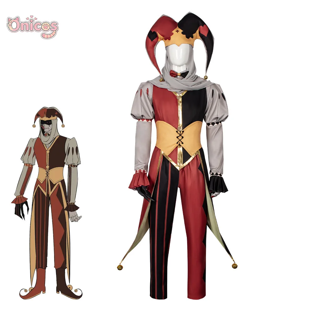

Kingdom of Marionettes ‌Jestyn‌ Cosplay Costume Game Full Set Clown Outfit Halloween Carnival Role Play Clothes Onicos