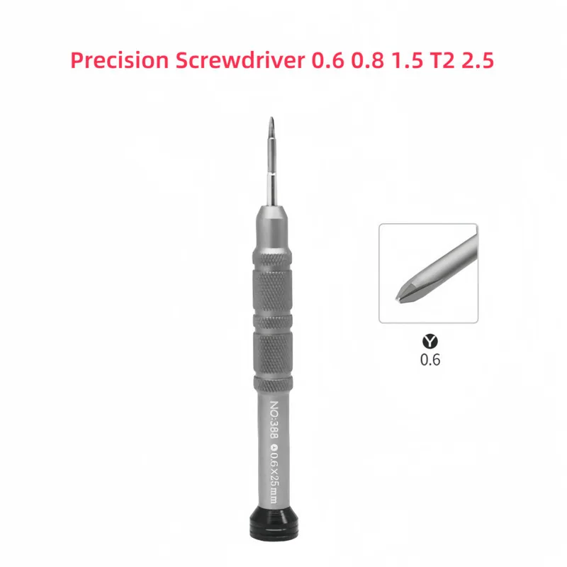 1 pz 388 cacciavite di smontaggio di riparazione di apertura del bullone magnetico duro di alta precisione per iPhone iPad Set di utensili manuali