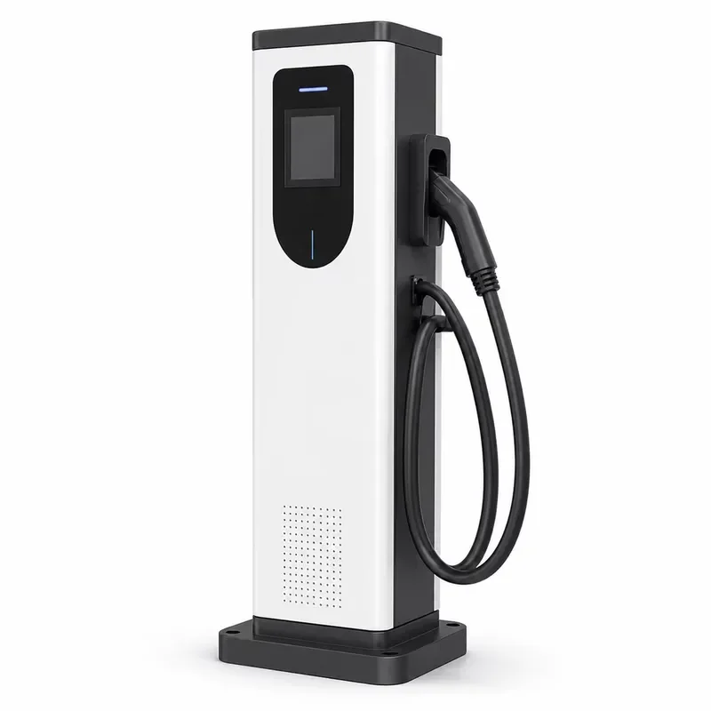30kW-60kW Electric Charging Pile Double Wallbox Ocpp DC EV Charger for Car Station CCS2 CHAdeMO GBT IP54 Commercial