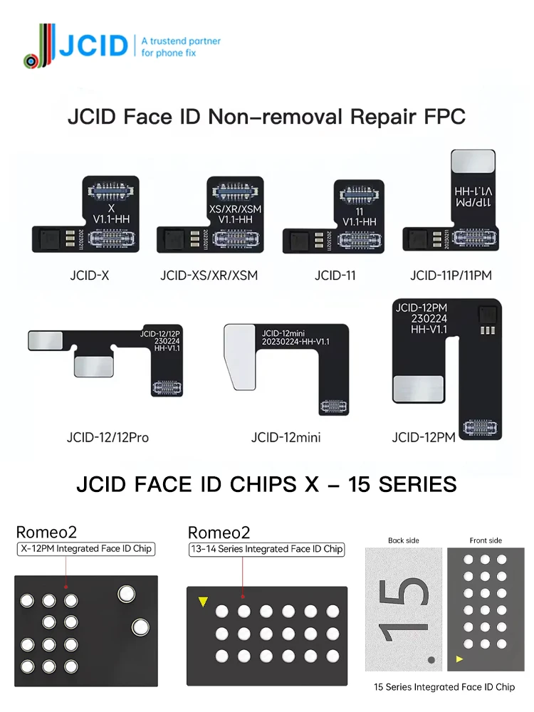 Face ID Repair IC for iPhone X-16 Pro Max