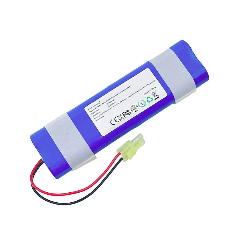 14.4V 2600mAh 2800mAh 3200mAh 3500mAh For Fengrui FR-6 Vacuum Cleaner Lianchuang X009 18650 Rechargeable Li-ion Battery Pack