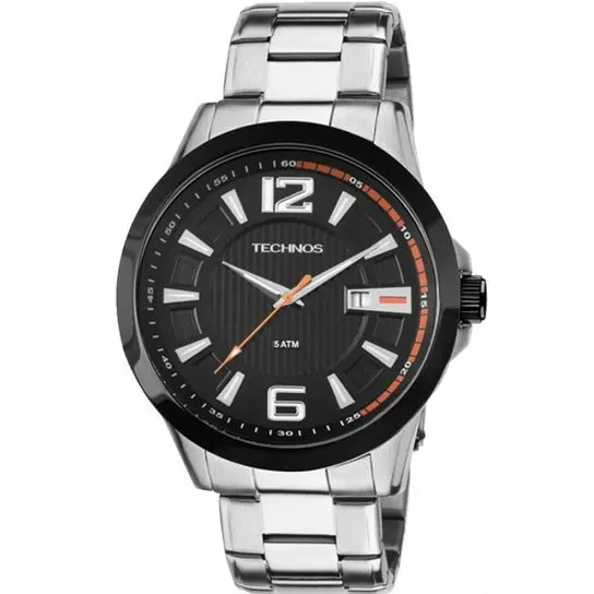 Relógio Masculino Technos stainless steel proof d'água 2115KNV/1P