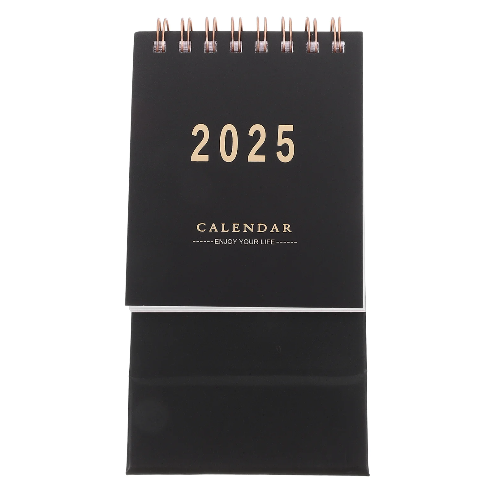 2025 Desk Calendar Monthly Memo Kraft Paper Pocket Calendars Decorative Stand Advent