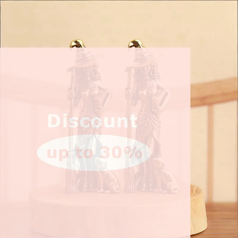 [1PCS Magic Moon Women Ornament, Home Decor, Living Room/Entrance Decoration, Home Furnishings, Wizard Statue]