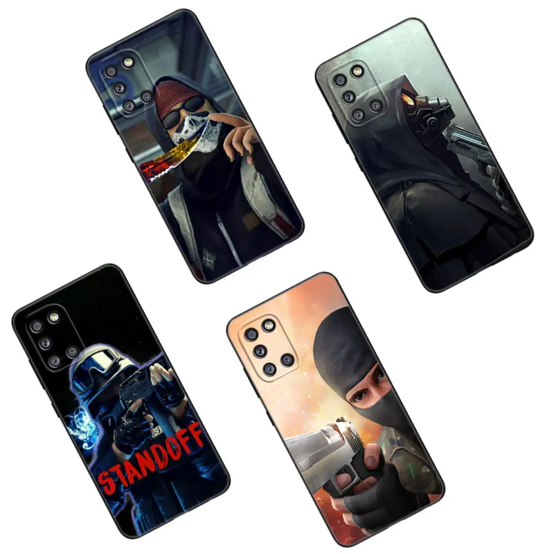 Hot Game STANDOFF-2 Phone Case For Samsung Galaxy A01 A03 Core A04 E A02 A05 A10 A20 A21 A30 A50 S A6 A8 + A7 2018 Black Cover