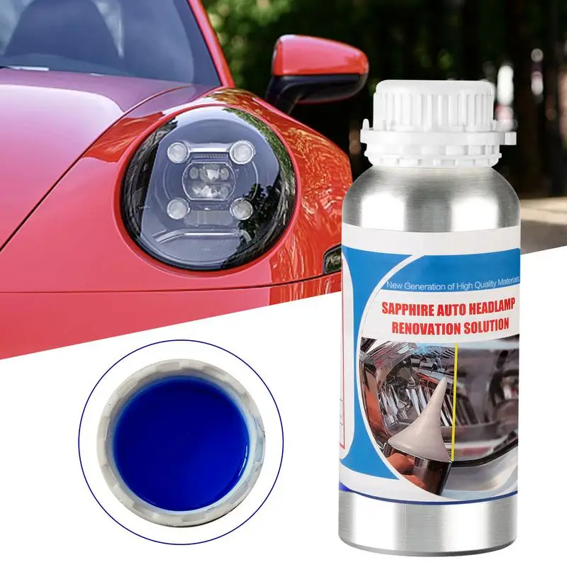 

Car Headlight Repair Fluid 800g Auto Brightening Cleaning Headlight Restoration Repairing Liquid For Yellow Scratches Oxidation