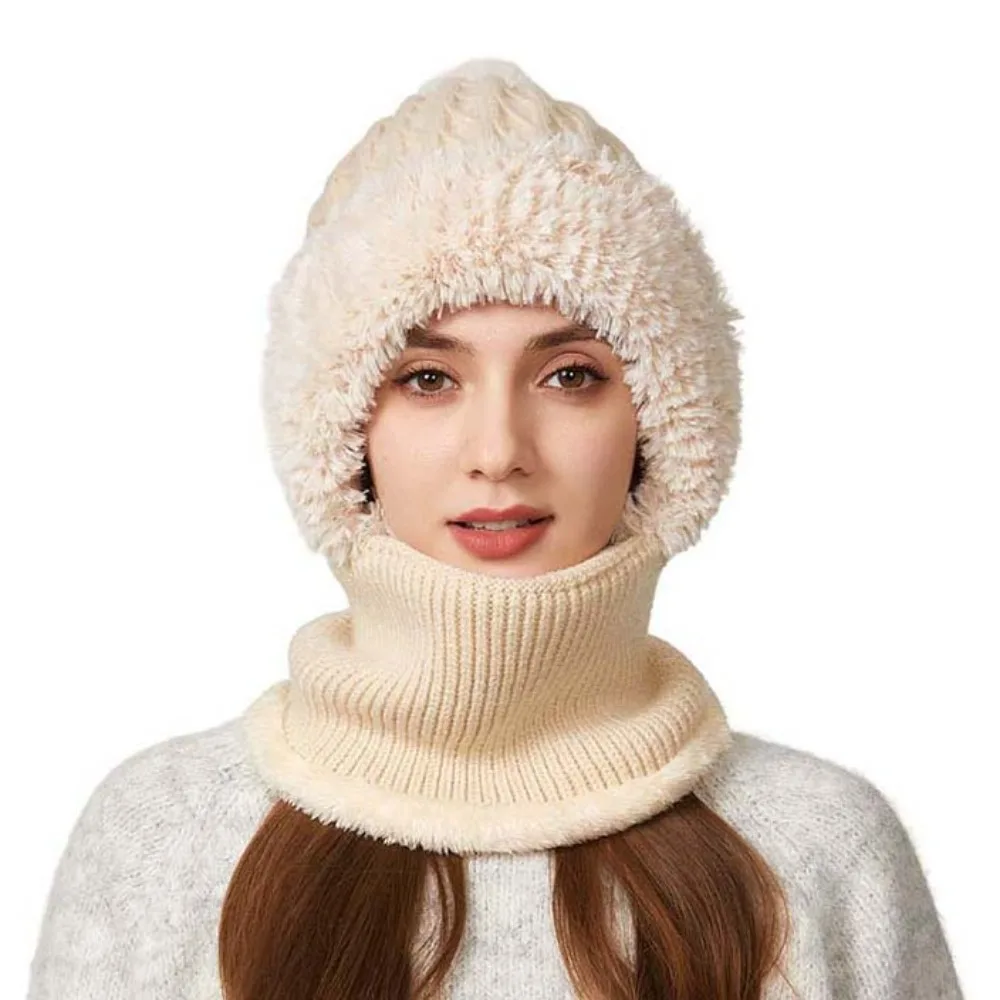 

Повседневный зимний комплект: шапка-маска, однотонный, утепленный, теплый, 2-в-1, шарф-шапка, ветрозащитная, с защитой ушей, балаклава, для катания на лыжах