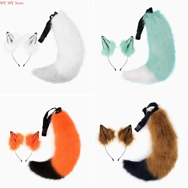 

N1HE FOXES CATS COSPLAY COSTUME CATS Уши хвост Хэллоуин