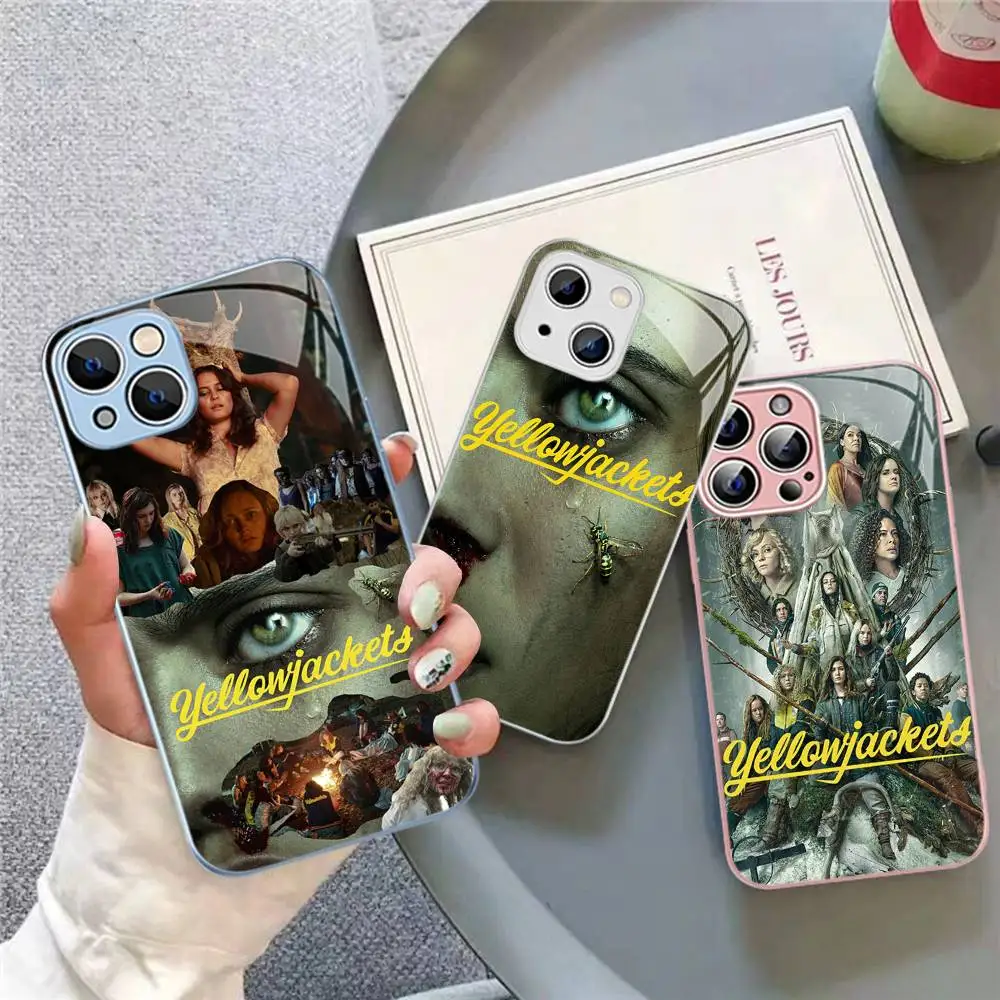 

TV Horror Yellowjackets Tempered Glass For Iphone 14 13 12 11 Pro Mini XS MAX 14Plus X XS XR Fundas