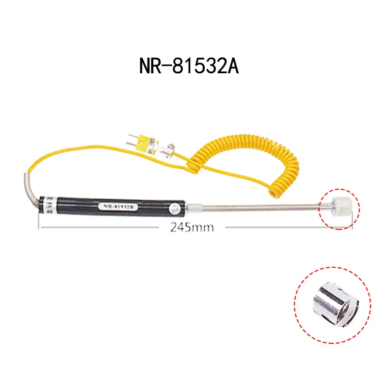 Handheld Temperature Sensor Type K Surface Thermocouple -50~500°C NR-81530 NR-81539 NR-81531 NR-81532 NR-81533 NR-81535B  Sensor