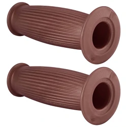 Handle Grip Handlebar Grips Motorcycle Handle Grip Pair of 1inch 25/28mm Universal Motorcycle Vintage TPU Handle Handlebar Grip