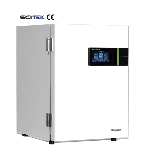 SCITEK Carbon Dioxide Incubator Dry Heat Sterilization Optional Tri-gas Type CO2 Incubator For Laboratory