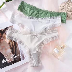 5 PCs Feste Farbe sexy Nähen ohne V-String-Eisanzug Swat 6 Hauptverkäufe begabter Swing - №5