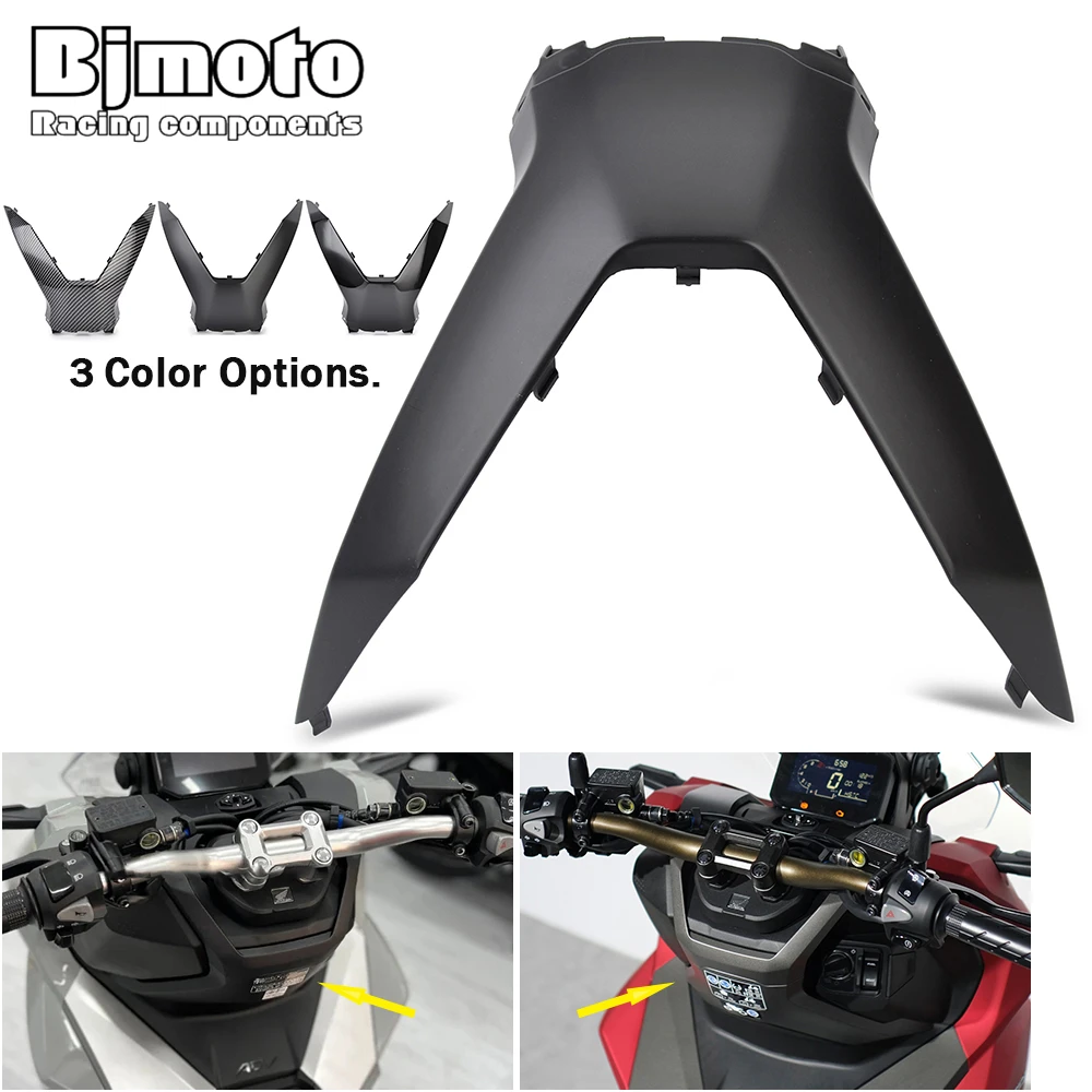 For Honda ADV160 ADV 160 2023-2024 Motorcycle Accssories Fairing Kit Front Down Top Cover Black Bodywork